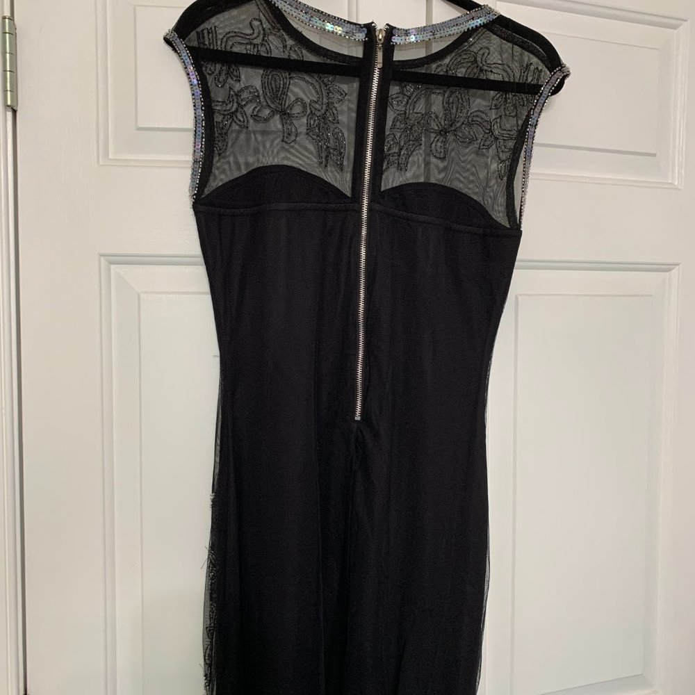 Cache Sequined Dress Size 4 - image 2